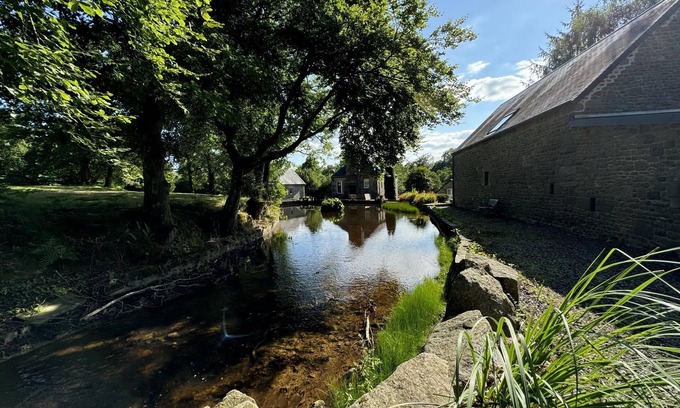 Le Gast House | Moulin du Gast 35 people: unusual housing,jacuzzi sauna billiards