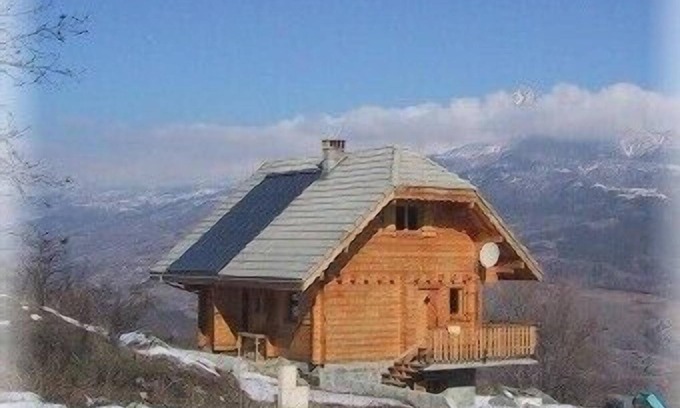 Pontis Ski Chalet | Mountain chalet facing the park of the Ecrins