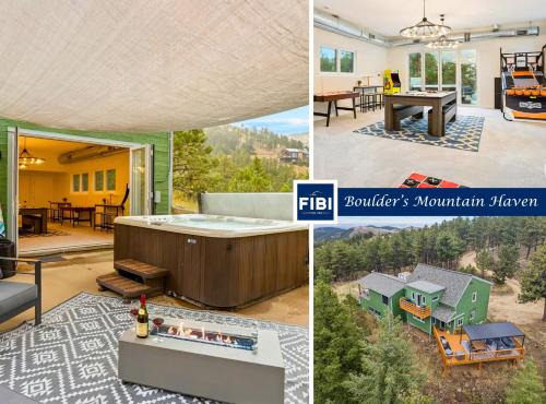 Boulder House | Mountain Haven Zipline Hot Tub and Mountain Views