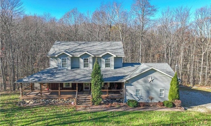 Ohiopyle House | Mountain Home on 3 Acres - 5 Miles from Ohiopyle