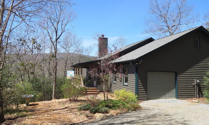 Ellijay House | Mountain VIEW! - Private-Romantic -Secluded -WiFi