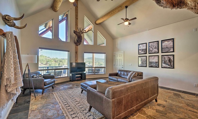 Payson House | Mtn-View Gem w/Fire Pit & Deck in Payson