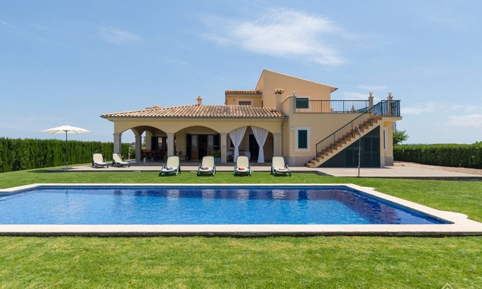 Sa Pobla Villa | Mussol - Beautiful villa with pool and garden in sa Pobla