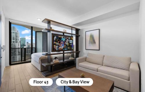 Downtown Miami Apartment | MVR - 5-Star Stay with Resort Pool & Ocean Views