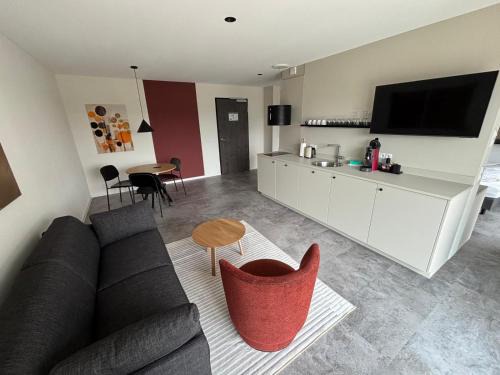 Meckenbeuren Apartment | My Flats Studio Apartements - klimatisiert - nahe Ravensburger Spiele