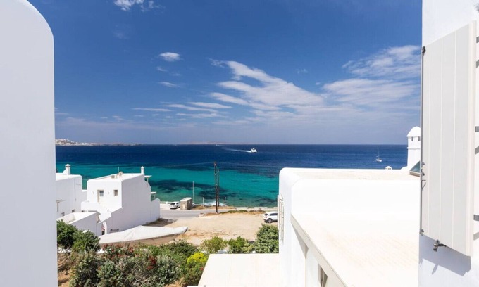 Tourlos House | Namaste 2 : Two-Bedroom Maisonette with Sea View