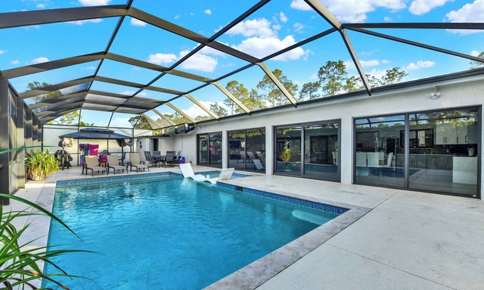 Rural Estates House | Naples Oasis: Heated Pool, Gazebo, Grill Retreat, Events Allowed