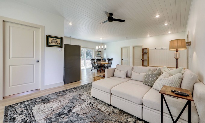 Copenhagen Cabin | Near All-Season Trails! Modern Copenhagen Cabin