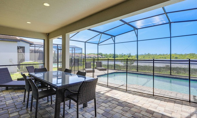 Haines City House | Near Disney & Legoland: Spacious Poolside Oasis!