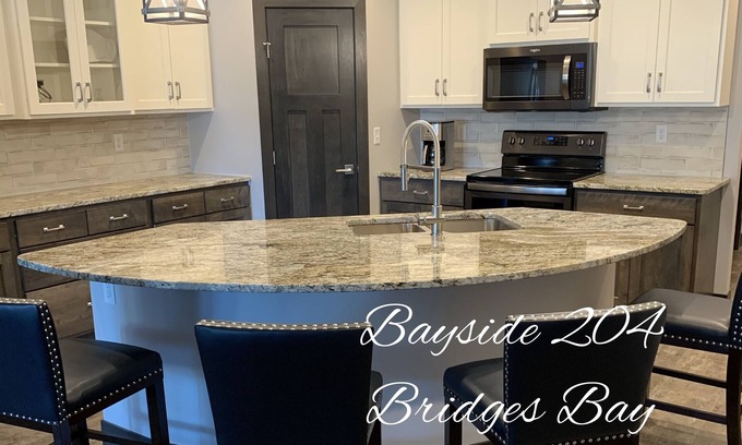 Arnolds Park Condo | NEW CONDO LOCATED NEXT TO THE WATERFRONT *6 daily water passes included*