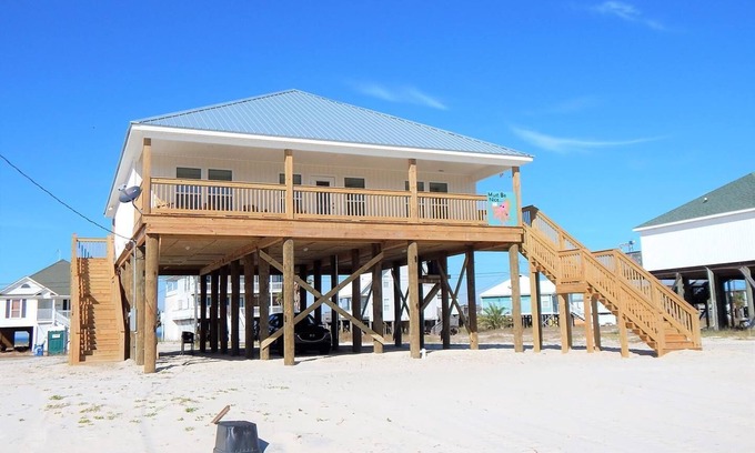 Dauphin Island House | New Construction - gulf view home within walking distance to beach