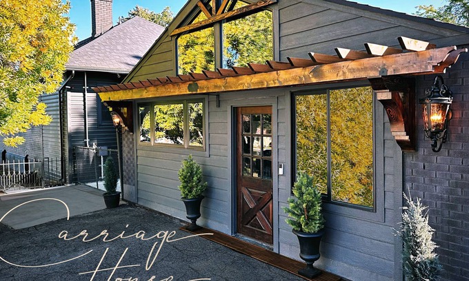 Bountiful House | NEW Historic Carriage House w/ Hot Tub, quiet chalet near downtown SLC