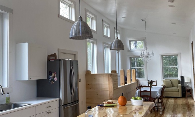 East Burke House | New home with mountain views! Great for trail side biking. Monthly discount.