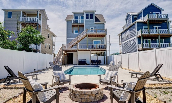 Ocean City Beach House | *New Listing* Stunning home w/private pool, views, & elevator!
