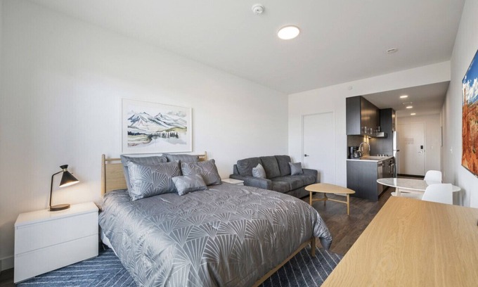 Park City Apartment | New! Lux Studio w/Patio|Midterm Stays Welcome!