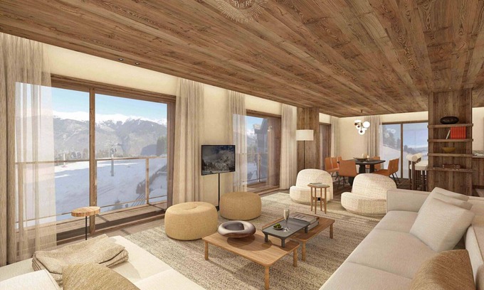 Courchevel Apartment | New luxury apartment in Courchevel with terrace