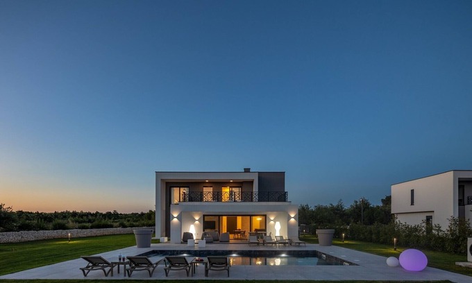Butkovici Villa | New! Luxury Villa Valmera - 50 m2 heated pool family bbq