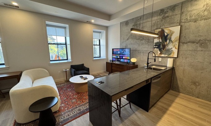 Downtown Halifax Apartment | *NEW Mid-Century Modern 2B/1B