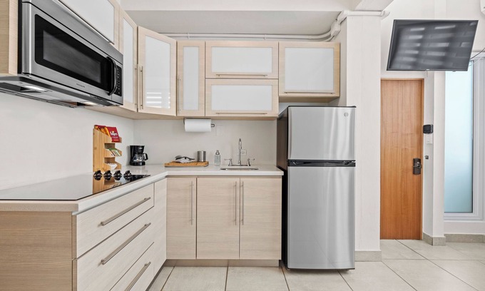 Condado Apartment | New! Penthouse Studio C in heart of Condado