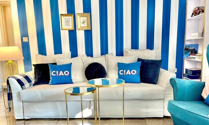 Patras Apartment | New Retropolitan Club - luxstay apt with terrace In Patras♥️