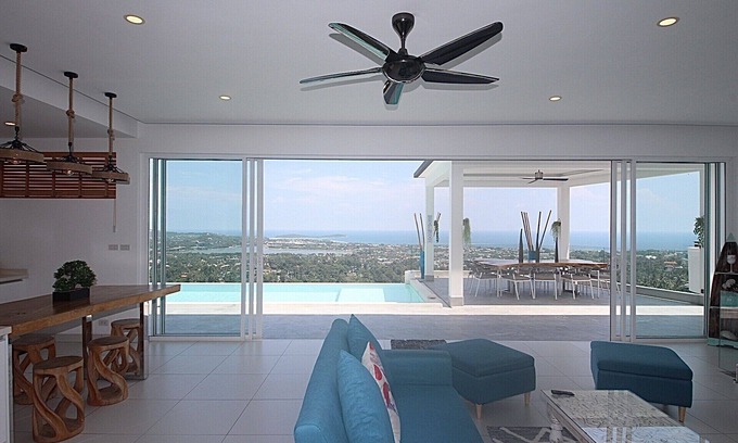 Bophut Villa | New Villa Melissa 4 BR Infinity Pool Panoramic Sea View