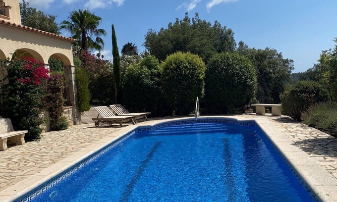 Calonge Villa | NEW: Wonderful, spacious holidayvilla with lots of privacy and panoramic views.