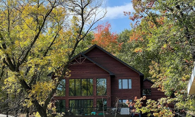 Birchdale House | Newly built lake home on Big Birch Lake