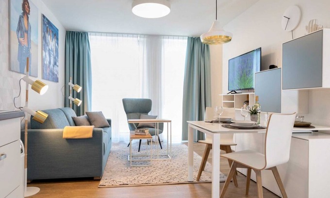 Nordhorn Apartment | Newly built residential complex, modern furnishings.