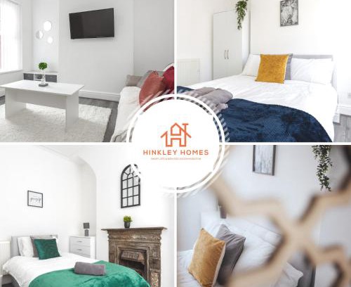 Bootle House | Newly renovated 4bed - Free parking - City Links By Hinkley Homes Short Lets & Serviced Accommodation