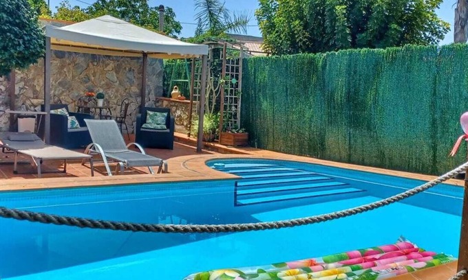 Tacoronte Apartment | Newly renovated loft with private pool and surrounded by gardens