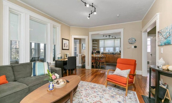 Quincy Condo | Next to Boston & Beach, King Beds, Free Parking+EV