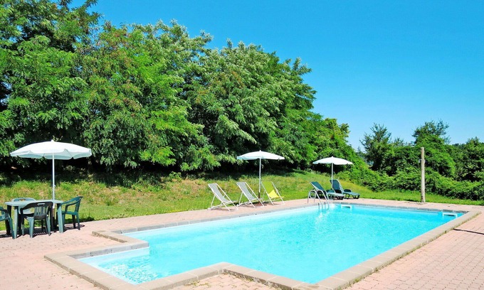 Bagnoregio Villa | Nice apartment in villa for 4 guests with pool, WIFI, patio and parking