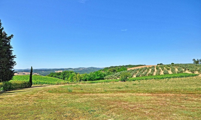 San Gimignano Apartment | Nice apartment for 4 guests with pool, A/C, WIFI, TV, terrace and panoramic view