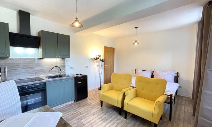 Waltersdorf Apartment | Nice apartment for 2 guests with WIFI, TV, pets allowed and parking