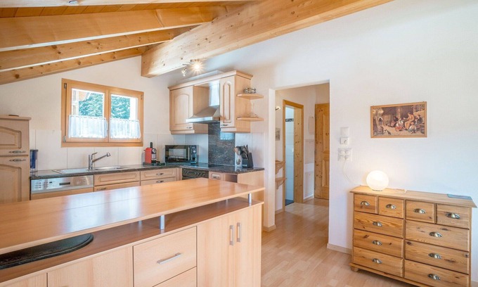 Riom-Parsonz Apartment | Nice apartment for 6 people with WIFI, TV, balcony, pets allowed and panoramic view