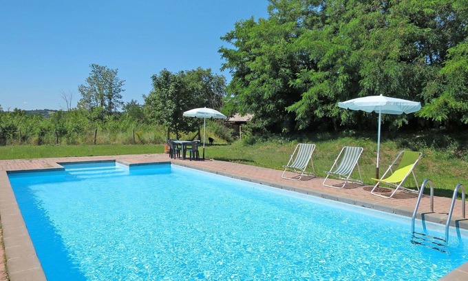 Bagnoregio Villa | Nice apartment in villa for 5 guests with pool, WIFI and patio
