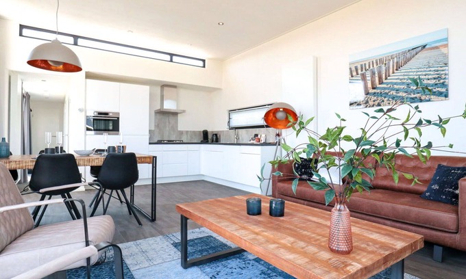 Zuidzande House | Nice apartment in villa for 6 guests with WIFI, TV and terrace