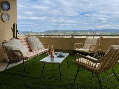 Carcassonne Apartment | Nid d'Aigle - Parking et vue exceptionnelle sur Carcassonne