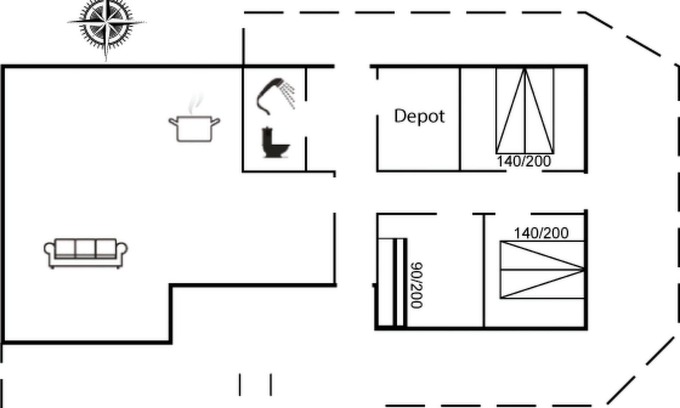 Blokhus House | "Noralee" - 3.5km from the sea by Interhome
