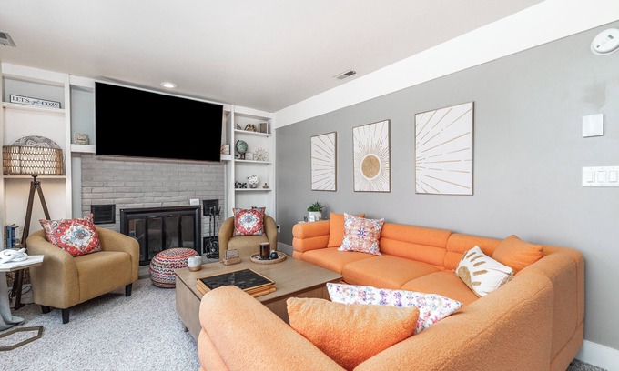 The Galena Territory House | Not-So-Tiny Tiny House with High-Speed Internet, 60-inch TV, Deck, and More!