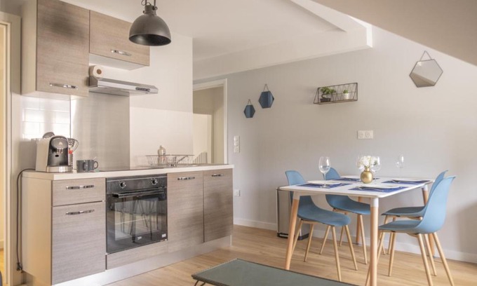 Diemeringen Apartment | Nouveau - L'océan - Jardin partagé, barbecue