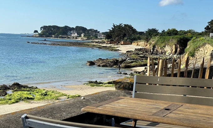 Morbihan House | Nouveauté ! Maison Face mer Accès Direct Plage 11 px