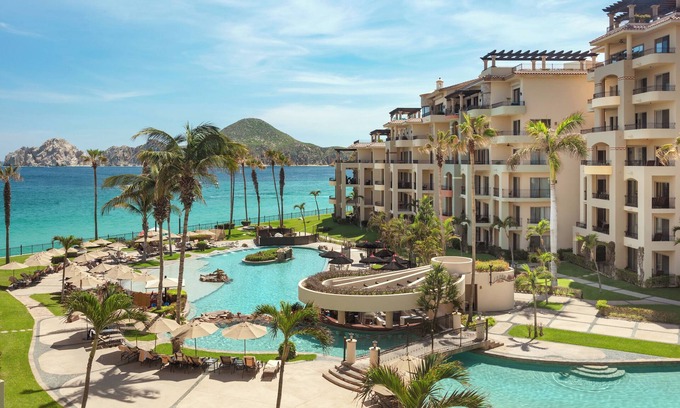 Los Cabos Condo | Ocean and Famous Arch Views from large terrace! Resort on Medano Beach!