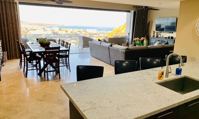 Pedregal Condo | Ocean & City Lights View - Gated Community!