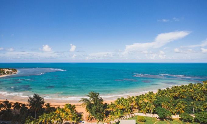Solimar Apartment | OCEAN FRONT 1BR w/Pool & Parking @ Luquillo BEACH