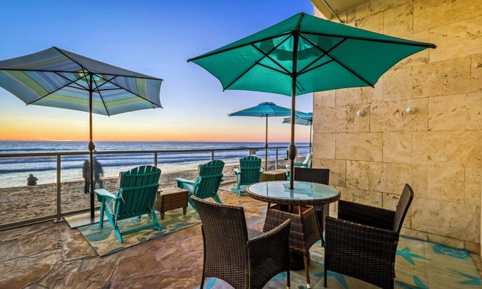 Carlsbad Village Apartment | OCEAN FRONT STUDIO ON THE SAND!