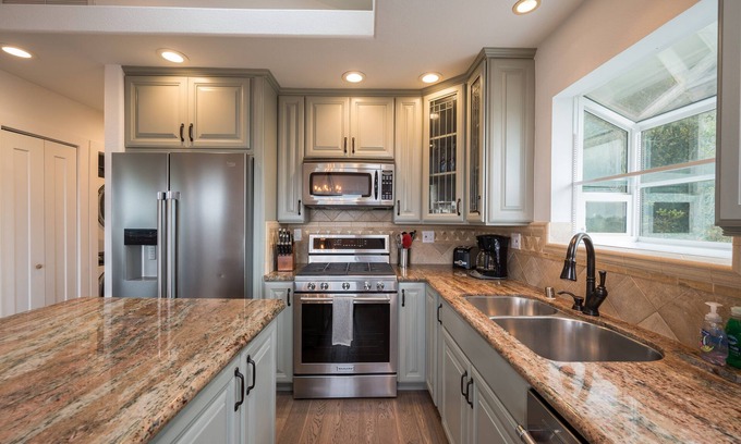 Happy Hill House | Ocean-View, Newly Updated 2 bed/2 bath Pet-Friendly Rental!
