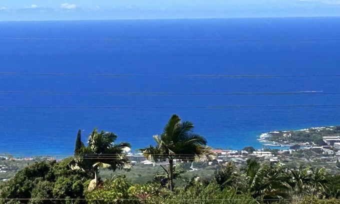 Holualoa House | Ocean Views/King Bd + Star Gazing! Private Lanai, Private Entry Self Checkin/Out