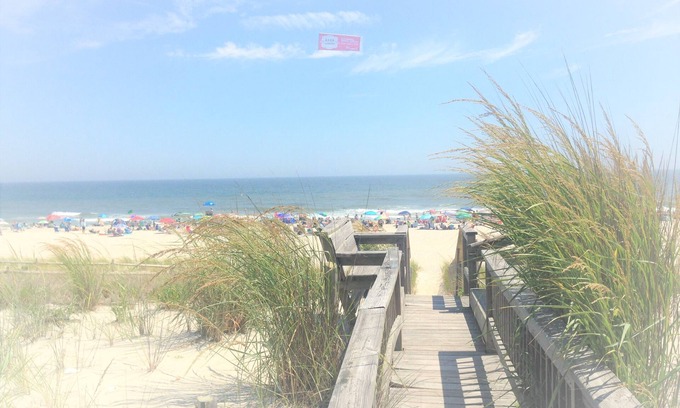 Surf City House | Oceanfront,7decks,HotTub,Game rm, Elev, Priv Beach walkway