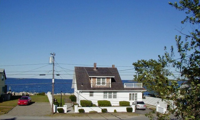 Biddeford Pool House | Oceanfront at Hills Beach, Biddeford, Sleeps 8, 4 bdrs, 2 bths, View 9 islands!